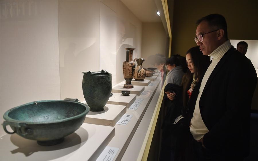 Italian cultural relic exhibition held in Chengdu, SW China’s Sichuan